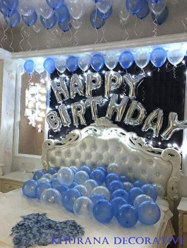 Khurana Decorative 33pcs Combo Happy Birthday Letter Foil Balloon Set ...