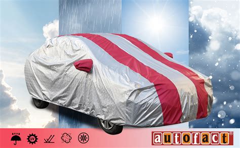 Autofact Waterproof Car Body Cover Compatible with Toyota Fortuner New ...