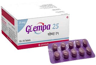 Glempa 25 Tablet 10 - Uses, Side Effects, Dosage, Price | Truemeds