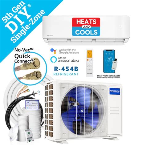 MRCOOL DIY 5th gen Energy Star 1 zone 24000-BTU Ductless Mini Split Air ...