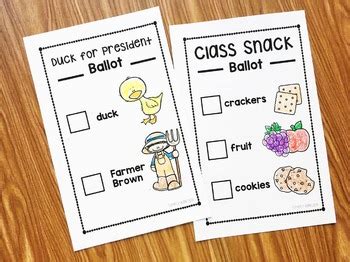 Election Activities for Kindergarten 的图像结果