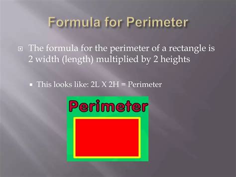 Perimeter and area | PPTX