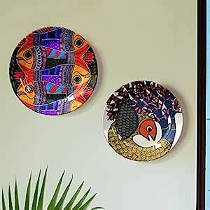Buy ApexFashion Madhubani Handicraft Wall Hanging Ceramic Decorative ...