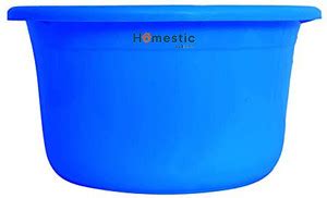 HOMESTIC by Kuber Industries Unbreakable Plastic Multipurpose Bath Tub ...