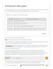 Image result for Write Two Numeric Data Type