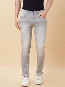 BEING HUMAN Slim Men Grey Jeans - Buy BEING HUMAN Slim Men Grey Jeans ...