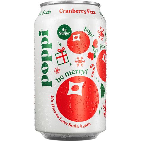 poppi Prebiotic Soda - Cranberry Fizz - Shop Soda at H-E-B