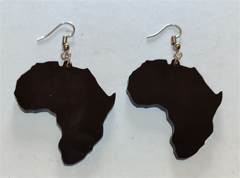 Africa Acrylic Earrings Set - OOMA STUDIOS
