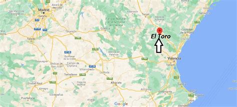 ¿Dónde está El Toro? Mapa El Toro - ¿Dónde está la ciudad?