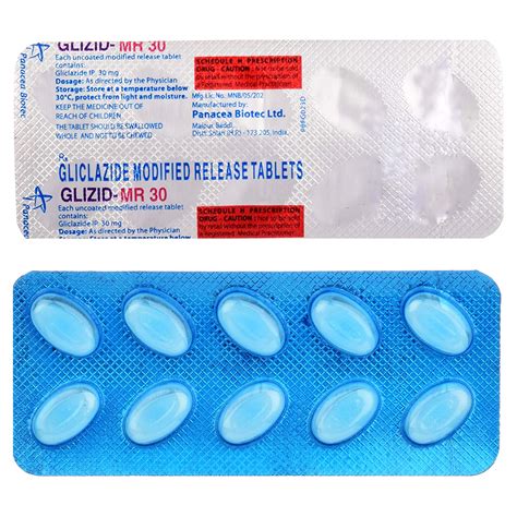 Glizid- MR 30 - Strip of 10 Tablets : Amazon.in: Health & Personal Care