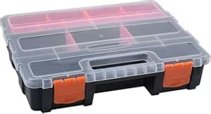 GLIVE (LABEL) Tools Storage Box Stackable Multi-Utility Tool Organizer ...