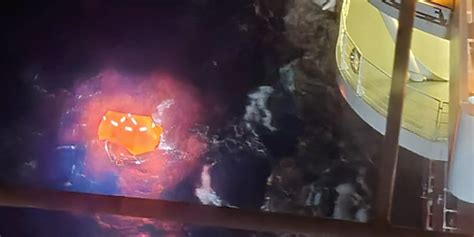 Coast Guard, Carnival Cruise ship rescue 12 sailors after boat capsizes ...