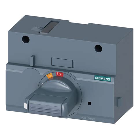 Siemens Direct Mounted Rotary Operator (Grey) Std Suitable For 3VM12 ...