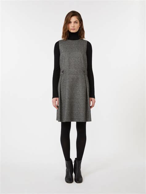 Jersey dress, dark grey | Max Mara