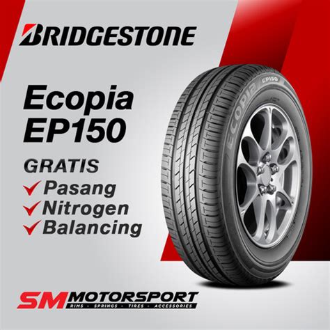 Promo Ban Mobil Bridgestone Ecopia EP150 195/65 R14 89H - PASANG ...