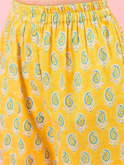 Shop Girls Checked Pyjamas (IW-YELLOWBOOTISTRIPE) Online
