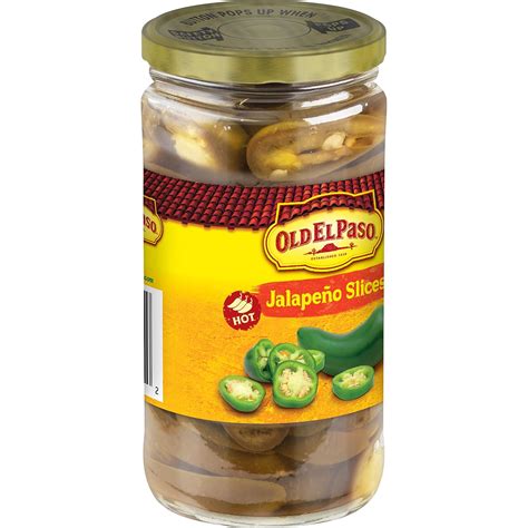 Old El Paso Hot Jalapeno Slices, 340 g : Amazon.in: Grocery & Gourmet Foods