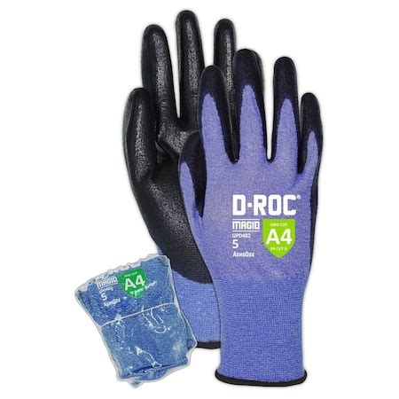Magid Cut-Resistant Gloves (Shrink-Wrapped), Cut Level A4 , 5 1 PR ...