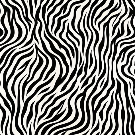 A zebra print fabric with black and white stripes generative ai ...