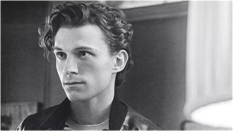 Quote of the day by Tom Holland: 'People always say, you shouldn't ...