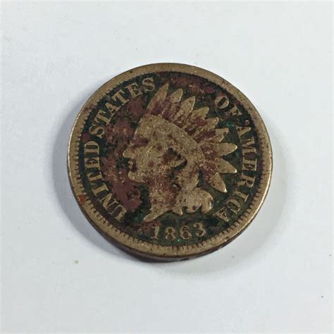 1863 Indian Head Cent | Property Room