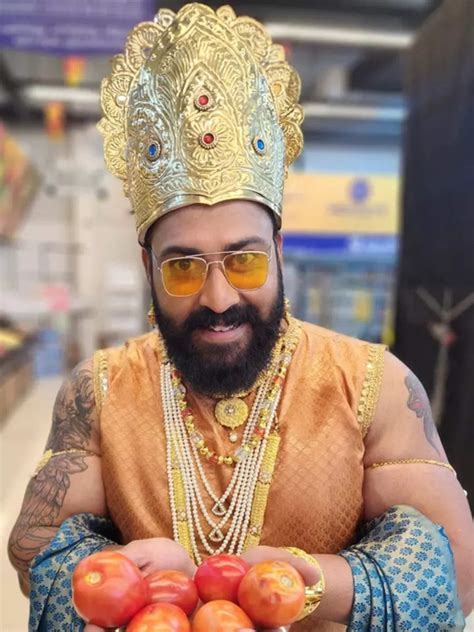 Ronson Vincent stuns in his Mahabali avatar | Times of India