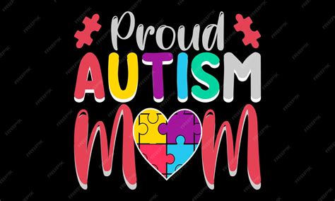 Premium Vector | Happy autism awareness day shirts design.