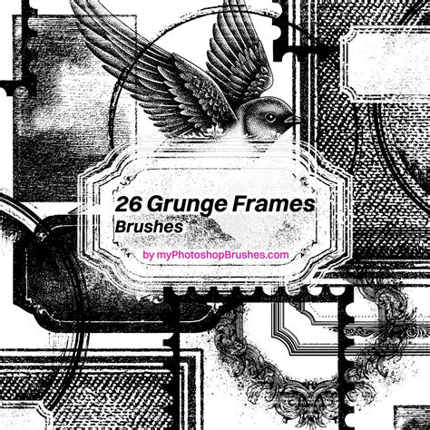 Best 20+ Vintage Brushes Photoshop Psd