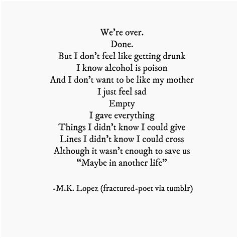 Poems About Broken Love