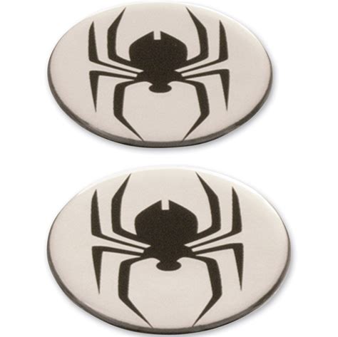 Custom Dynamics SPY-EMB-BOS-RT Spyder Emblem Set (Black/Silver for 10 ...