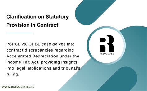 Clarification on Statutory Provision in Contract: PSPCL vs. CDBL