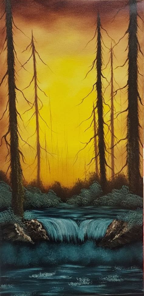 2 SEATS LEFT-Paint like Bob Ross at the Studio 6/3/24, Canvas ...