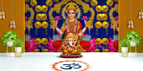 Wealthy Wonders Lakshmi Ji Wallpaper – Myindianthings