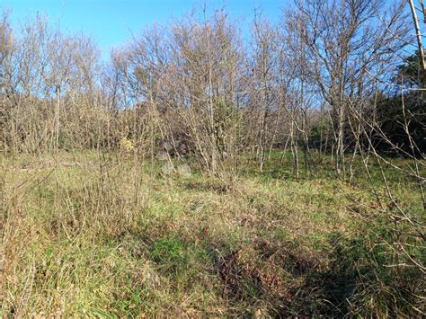 Kostrena, teren s pogledom na more, građevinsko zemljište, površina 943m2