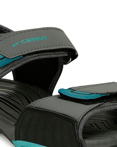 Buy Sandals For Men: Sd-50-D-Gry-T-Blu-Blk | Campus Shoes