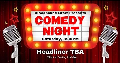 BLOODHOUND BREW COMEDY NIGHT - Headliner: TBA, Bloodhound Brew, Orlando ...