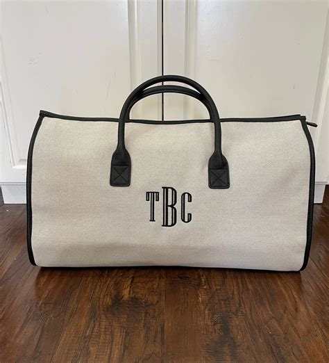 Personalized Travel Bags for Women for Men, Unisex Garment Bag Monogram ...