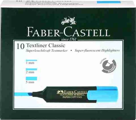 Flipkart.com | FABER-CASTELL Textliner Classic Blue Pack - Highlighter ...
