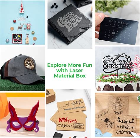 Makeblock xTool Material Explore Kit, 111 PCS Engraving India | Ubuy