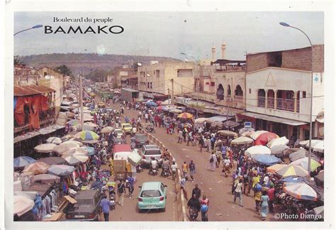 A Journey of Postcards: Bamako - capital of Mali