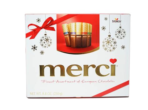 Merci Chocolate Assorted Candy Holiday Boxes with Original and Mousse ...