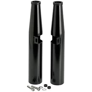 35mm Fork Shrouds in Black for 1980-86 Big Twin and XL Narrow Glide ...