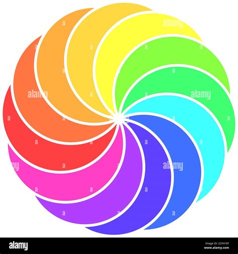 Color of the rainbow Stock Vector Images - Alamy