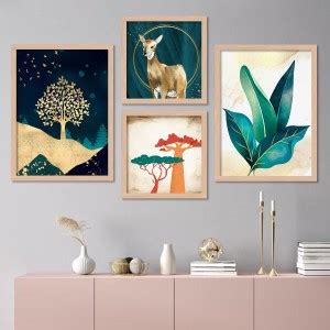 Vasl Modern Art Wall Painting for Living Room, Bedroom Decor/ Premium ...