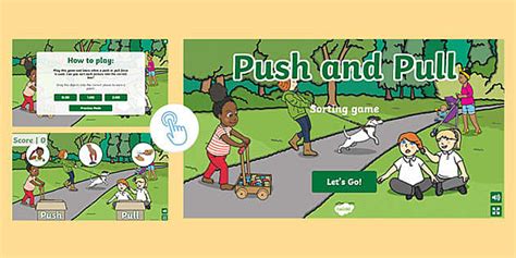 Push and Pull Interactive Game