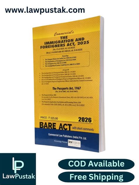 The Immigration and Foreigners Act, 2025 (The Passports Act, 1967) - B ...