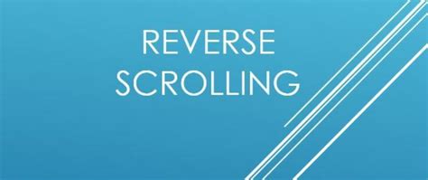 Reverse or Invert Scroll Direction In Windows OS (BootCamp, Windows PC or Virtual Box)