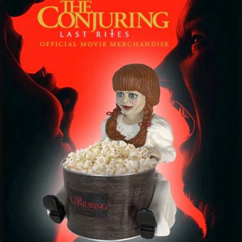 9" Annabelle Popcorn Bucket - Resin The Conjuring Decor, Halloween Gift ...
