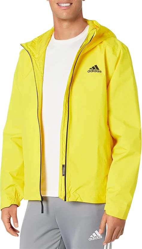 Buy adidas Men's Basic 3-Stripes Rain.rdy Jacket Online at Lowest Price ...