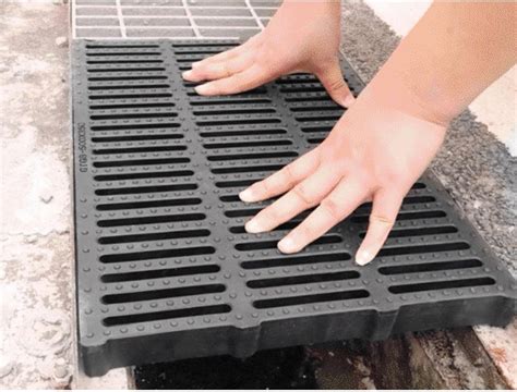 Outdoor Drain Cover, Plastic Drainage Trench Covers/Flat Sewage ...